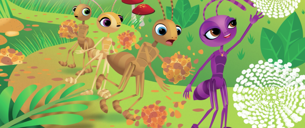 Iris ants tripping